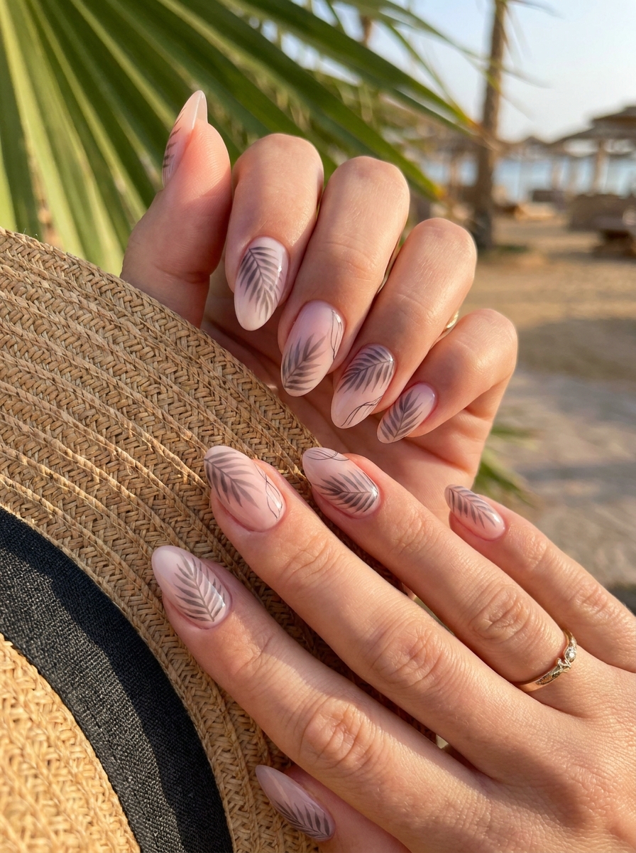 Palm Shadow Nails